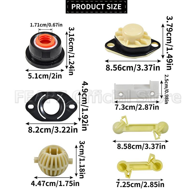 Reparatieset voor Schakelpook Handgeschakelde Versnellingsbak Voor VW Golf Jetta II / MK2 Seat Toledo MK1 191711595 191711190B 191711208A