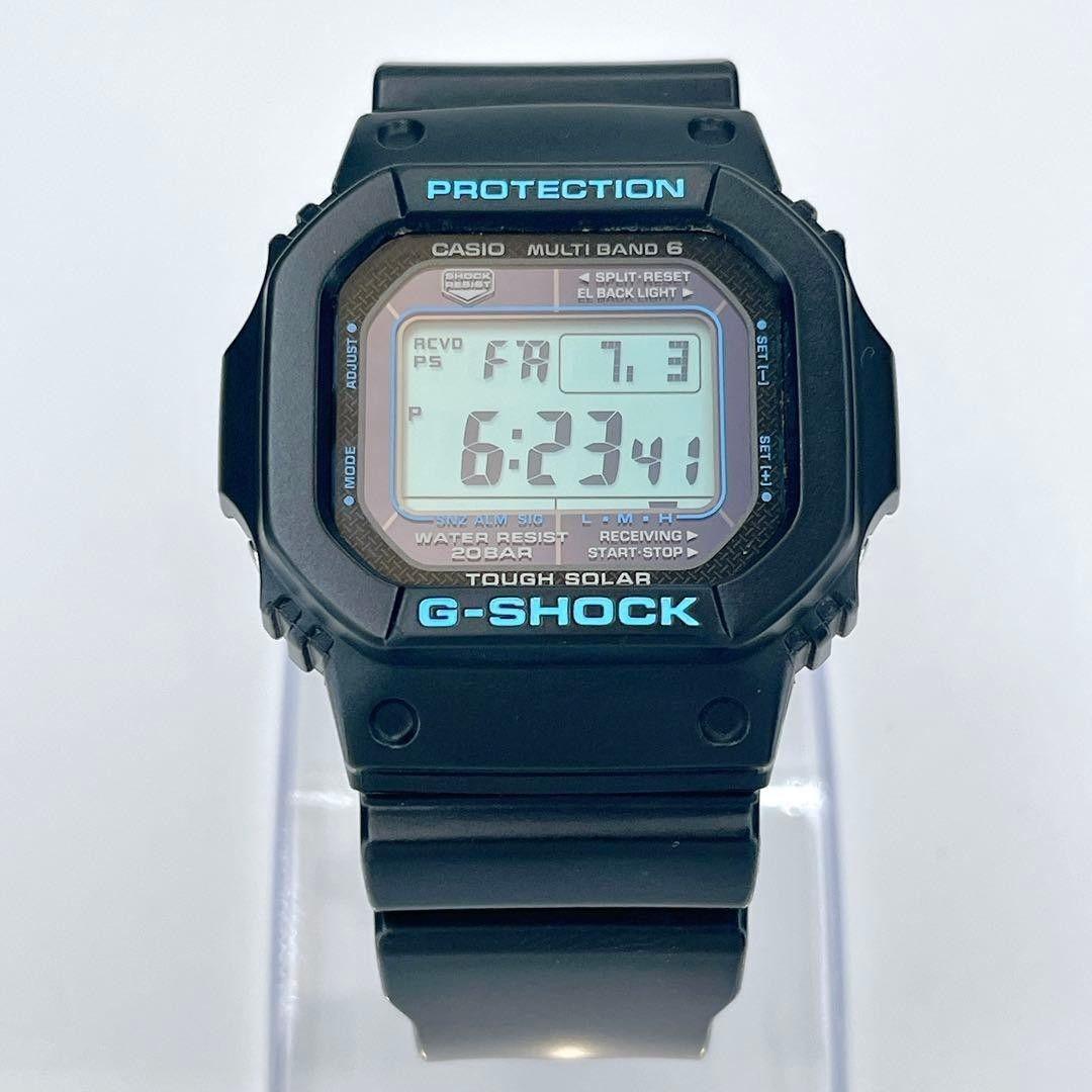 Used [Good Condition] G-SHOCK GW-M5610BA Black Blue Men s Watch