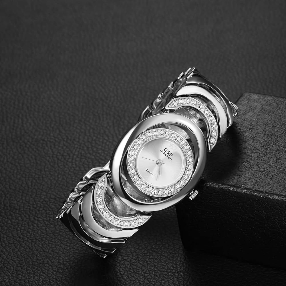 Ladies' Fashion Watch Analog Display Diamond 3ATM Waterproof Alloy Band Casual Business