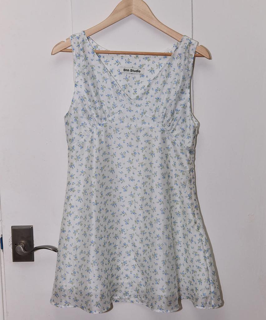 SHHSTUDIO Sheer Flower Dress