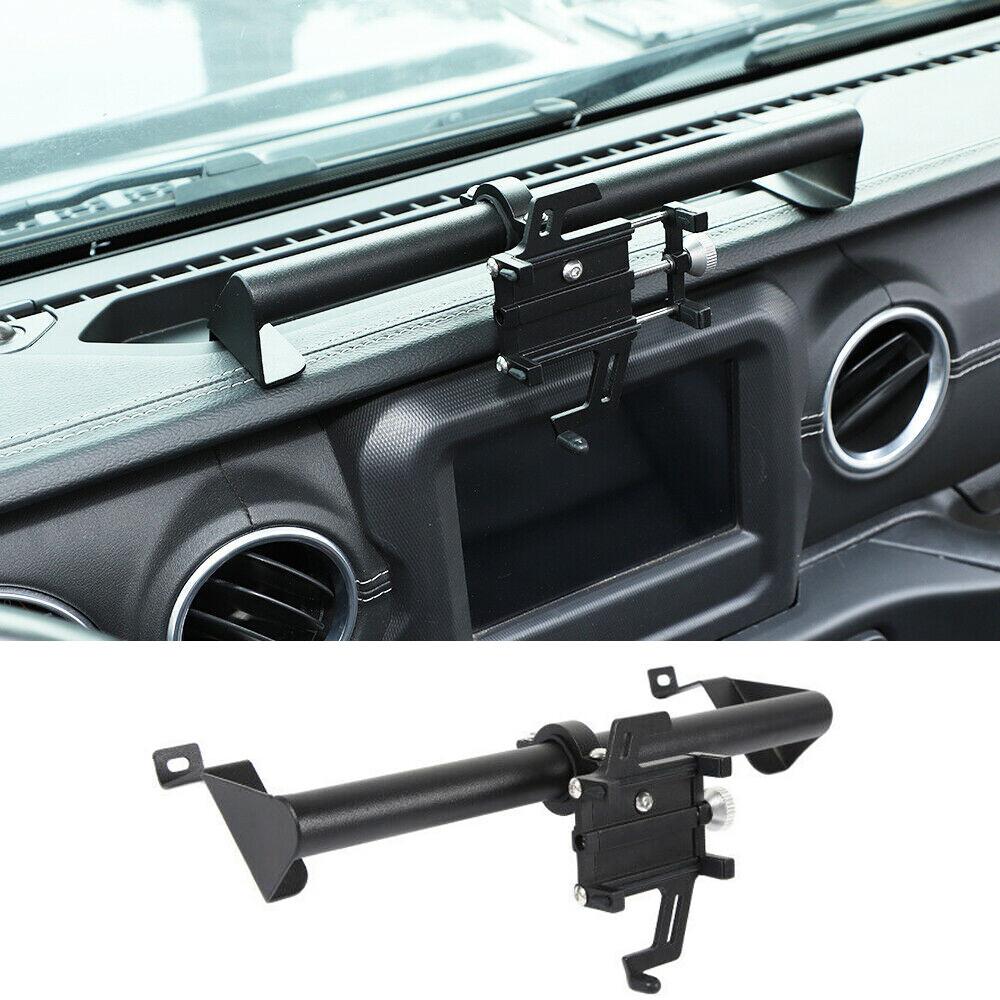 Dashboard Phone Holder Mount Bracket for Jeep Wrangler JL 2018+/Gladiator JT 20+