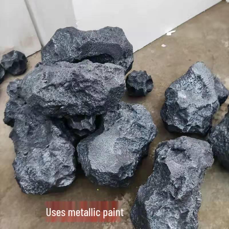 Foam Meteorite Stone Prop for Landscaping & Decoration