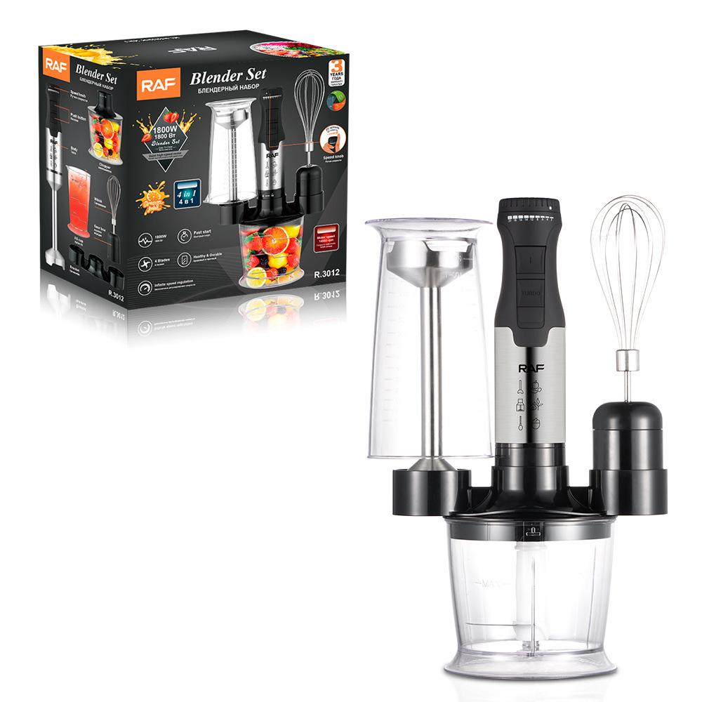 Multifunctional Handheld Blender & Mixer with Stainless Steel Blades