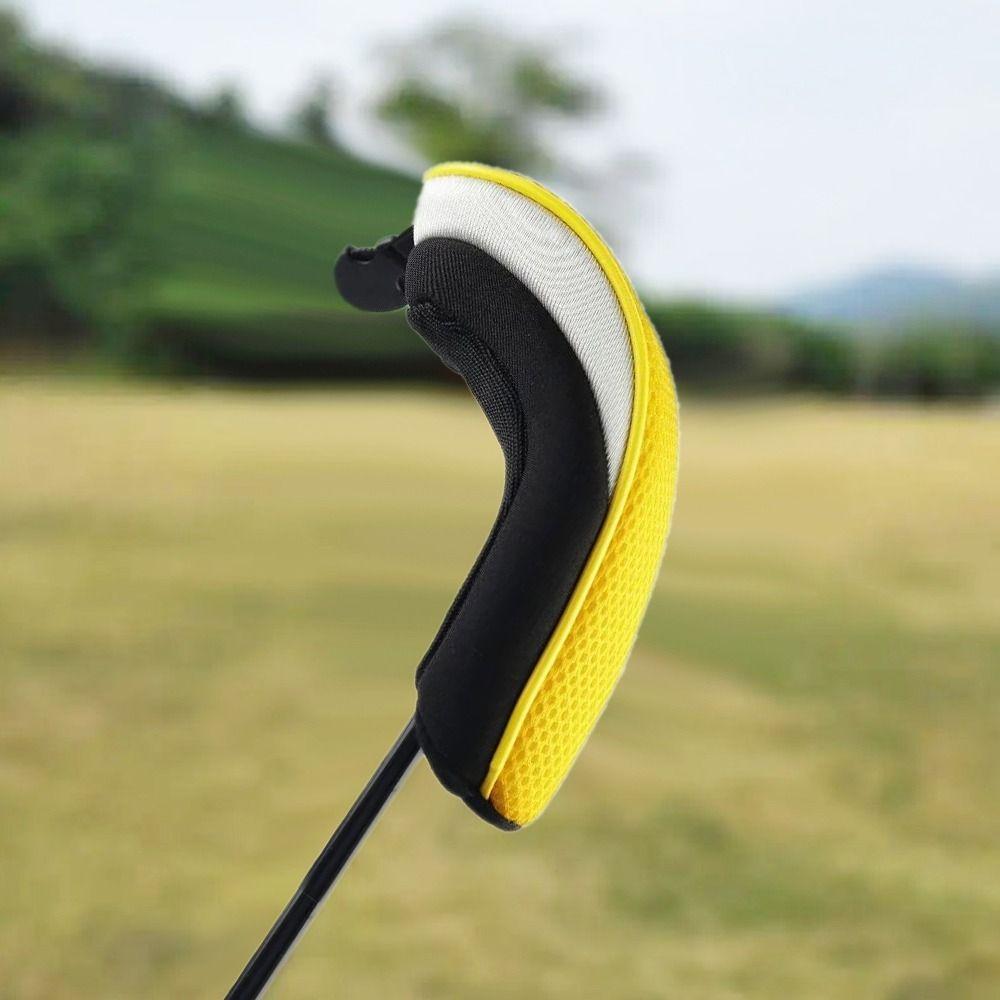 7colors Driver Protector Woods Cover Golf Club Head Covers Portable Mesh Golf Headcover