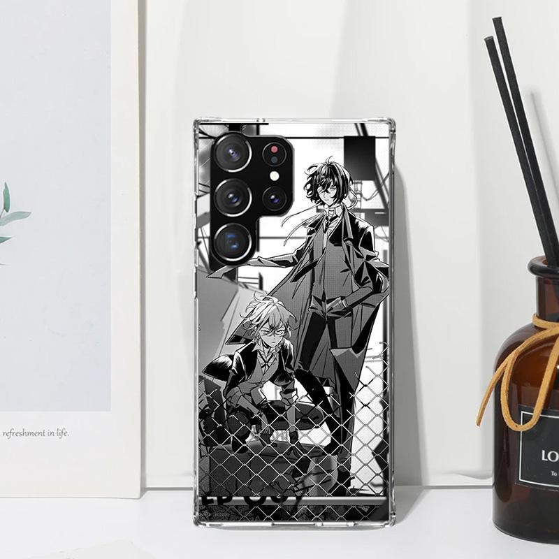 Bungo Stray Dogs Double Black Phone Case For Samsung Galaxy S26 S25 Edge S24 FE S23 S22 Ultra S21 Plus S20 + Art Fundas Back Cov