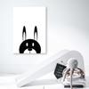 Canvas Print, Contrast Hare