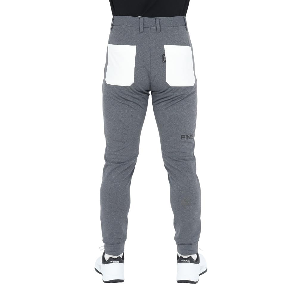 [Pin Apparel] Men's Thermal Jogger Pants (Set-up Compatible, Stretch)  Golf Cold Protection  621-4231901 030White M