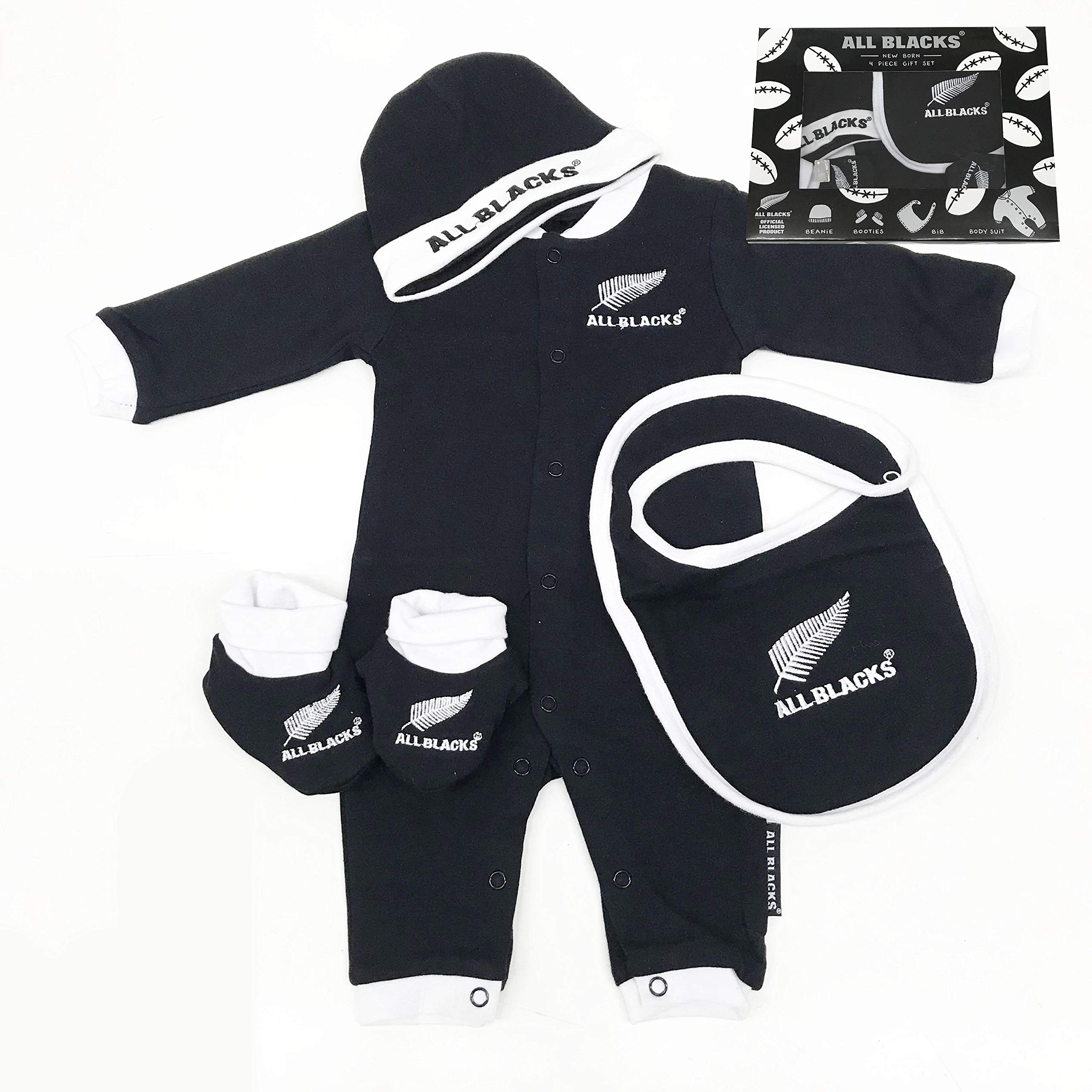 

All Blacks Baby Gift Box Black 4-Piece чёрный