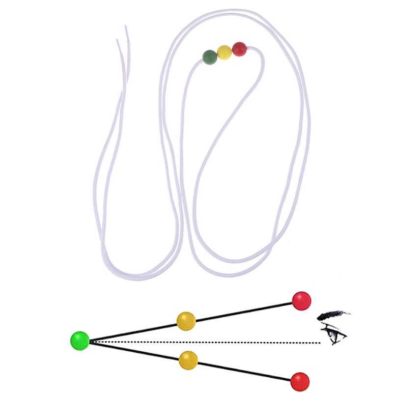 1 Set Children Training Diameter String Vision Convergence Insufficiency Tool Eye Care Tools New