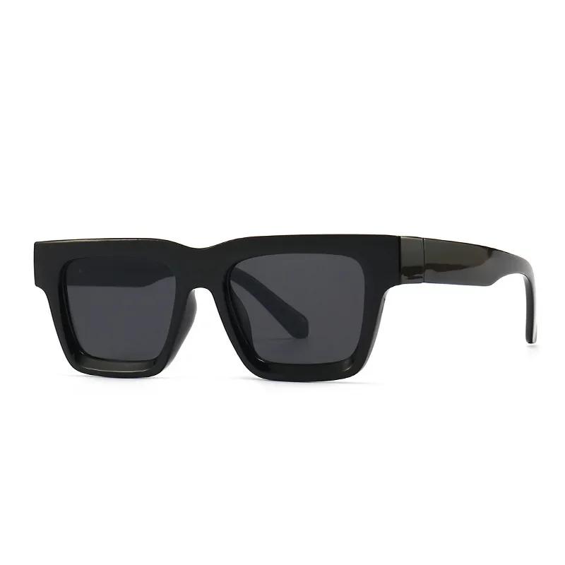 New Man Brand Designer Fashion Mirror Sun Glasses Square Vintage Sunglasses Male Retro Black Outdoor Travel Mirror