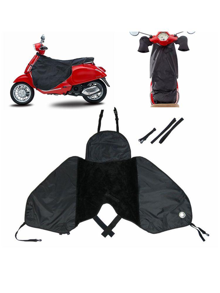 

Универсальный чехол для ног мотоциклов и скутеров для скутеров, защита от дождя, ветра и холода, наколенник, грелка, зимнее одеяло для мотоцикла чёрный