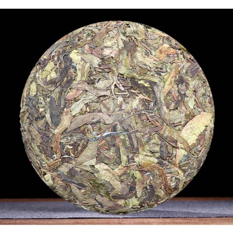 Iceland Golden Leaf Raw Pu-erh Tea Ancient Tree Premium Cake 357g