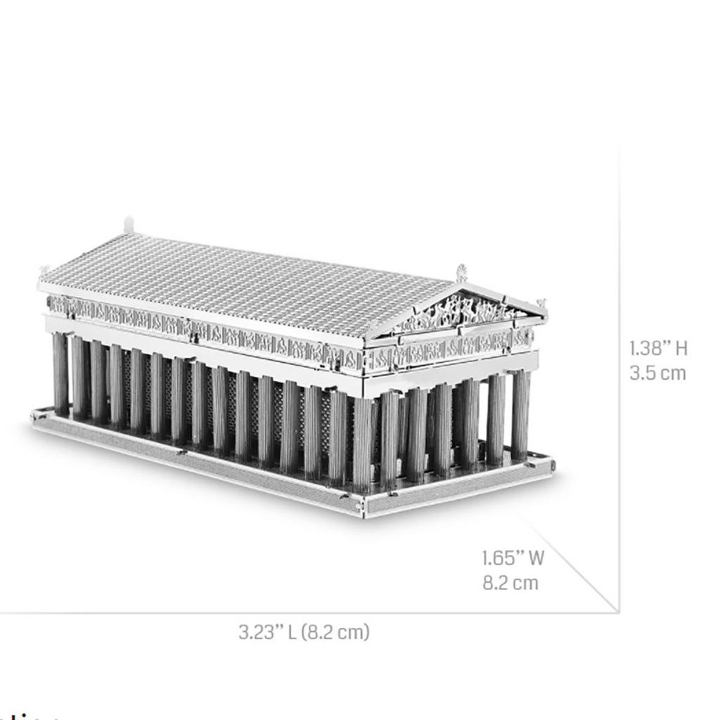 3D Metal DIY Puzzle Model Kit for Adults: Interlocking Educational Toy