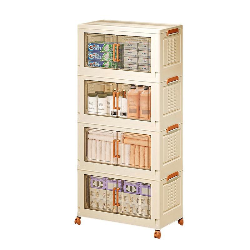 Multi-Layer Large Capacity Storage Cabinet for Clothes, Quilts, and Toys