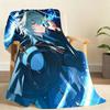 Hot Game Honkai Star A AnaXa Blanket For Soft Throw Blanket for Picnic Bed Sofa Home Bedroom Cozy Warm Comfortable
