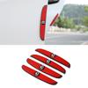 4Pcs Car Door Rearview Mirror Protector Stickers Rubber Anti-Collision Strip For Lexus F SPORT GX460 Ct200h IS250 ES 220D IS200 ACY1