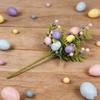 Easter Egg Floral Spring Home Decor Artificial Easter Spray Vine for Party Floral Arrangement Vase Table Centerpiece Gathering