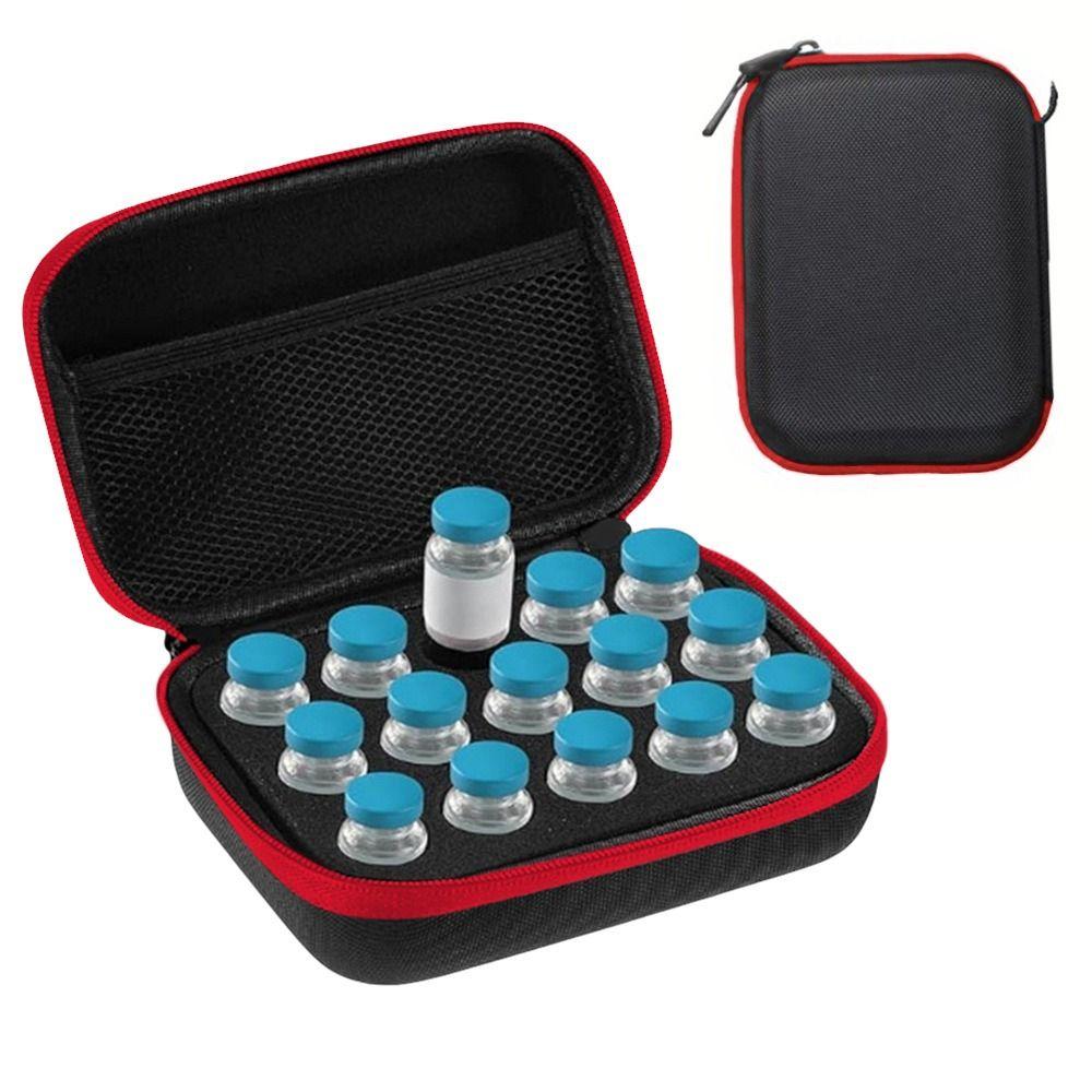 15 Slots Insulin Vial Storage Case Waterproof Insulin Organizer Essentials Oil Case  Diabetics