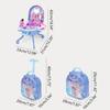 36Pcs Kids Makeup Kit for Girls Playing Make Up Set Toy for 3 4 5 6 7 8 9 10 Years Old Girls Pretend Dress-Up Beauty Set