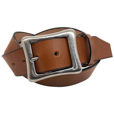 WING LEATHER Tochigi Leather Belt 6 Colors Genuine Cowhide Men's Made In Japan Plain Casual 40mm W052 Medium Dark Brown