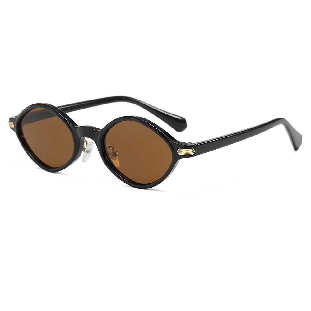 YSL Cat-Eye Women's Fashion Sunglasses - Travel Sunscreen Metal Frames