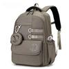 New High-end Nylon Junior High School Student School Bags College Boy Large Capacity Waterproof Travel Backpacks Lightweight Wear-resistant Rucksack