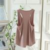 Women's Quick-Dry Sleeveless Yoga T-Shirt - Racerback, Loose, Breathable Fitness Top for Summer Running