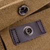 Men Vintage Canvas Multifunction Travel Satchel Casual Messenger Shoulder Bag