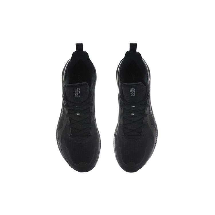 Li Ning YueYing Element Textile, Synthetic Leather Cushioning Slip Resistant Abrasion Resistant Low top Running Shoes ARHR223-5