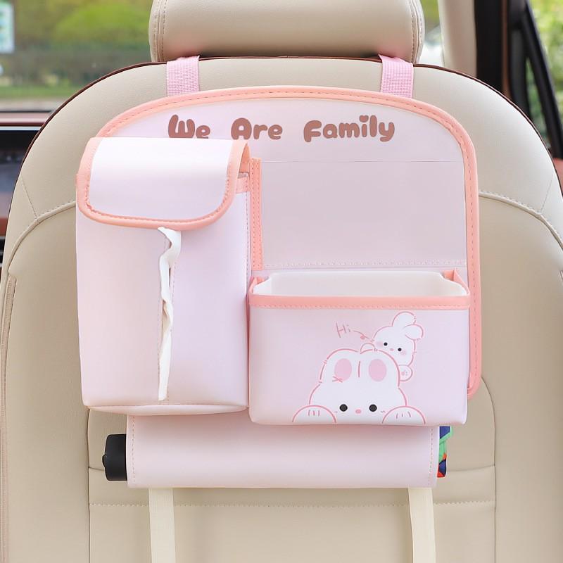 Cartoon Car Backseat Storage Bag and Trash Holder
