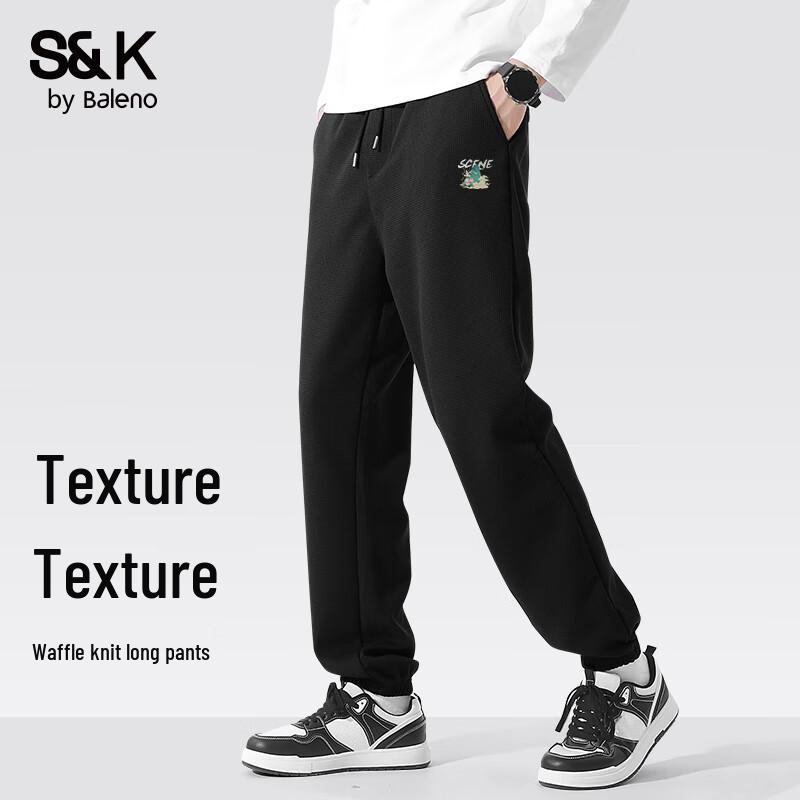 

Baleno Men s S&K Waffle Jogger Pants 2XL