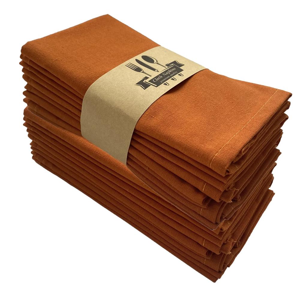 Solid Color Sub-cotton Placemat Linen Fabric Table Placemat Linen Tableware Mat Wedding Festival Party Table Decorations