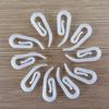 Ring Door White 100PCS Plastic Home Hooks Curtain Hanging Hooks for Home Curtain Curtain Hook