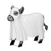 Halloween Ghost Figurines Centerpieces Spooky Resin Cow Ghost Statue Garden Decor Halloween Decorations for Porch Lawn