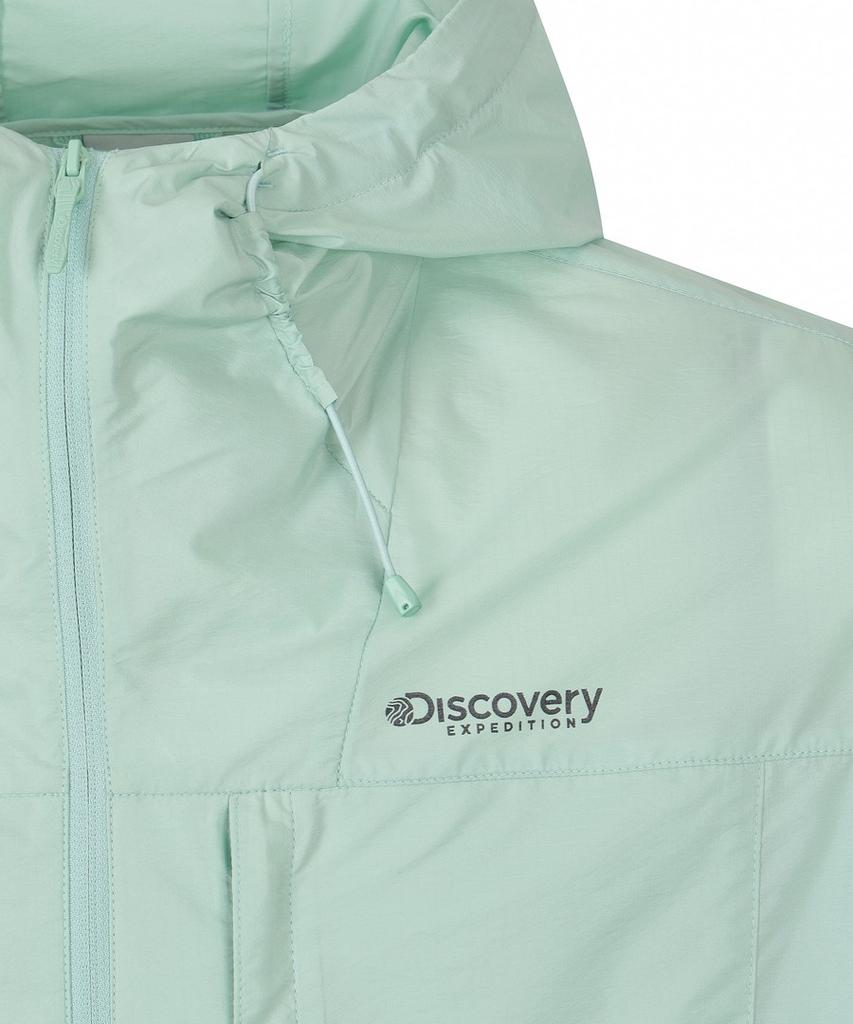 Discovery Expedition Men'S Freshvent 2.0 Uv Hooded Brim Jacket (L/Mint)