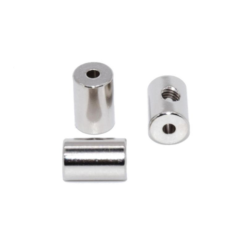 Pin Keepers Pin Locks Pin Backs Locking Clasp Locking Pin Keeper Backs with 1 Wrench and 10 Pieces Blank Pins