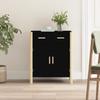 Vidaxl Cabinet, Black, 62X38X75 Cm, Wood-Based Material