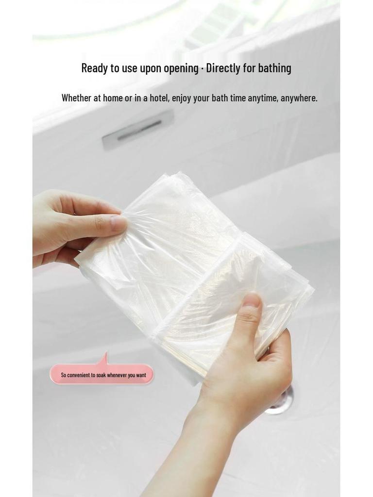 Thickened Disposable Bath Bags for Large Tubs - Extra Large for Salons & Hotels