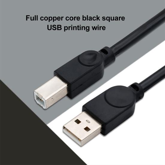 1.5m USB 2 do B Kwadratowy Typ A Gniazdo Drukarka Skaner Przesyłanie Danych