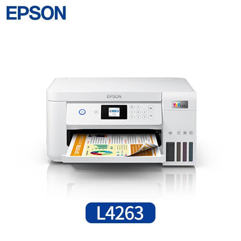 

Epson L4263 A4 Color Wireless Ink Tank All-in-One Printer CN plug (adapter included)