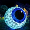 Halloween Inflatable Eyeball Light With Built-in Led Lights Horror Props For Indoor Outdoor Yard Garden Decor