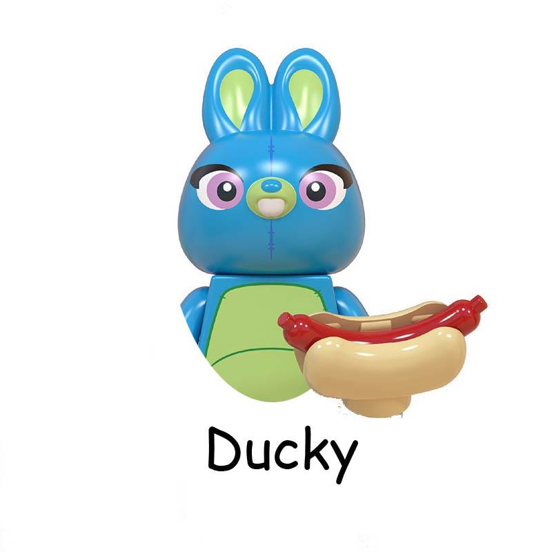 Toy Story 4 Buzz Lightyear Woody Jessie Alien Space Rangers Zurg Model Building Blocks Enlighten Figure Bricks Toys For Children