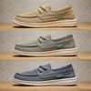 Spring foreign trade large size men's 2024 new versatile one-pedal lazy casual loafers cloth shoes are in stock