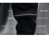 Trendy Men's Spring/Summer Elastic Casual Zipper Ripped Skinny Joggers Harajuku Long Pants