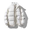 Winter Hong Kong Style Double-sided Cotton-padded Clothes for Men, Loose and Warm, Trendy, Handsome and Popular Coats, Versatile Cotton-padded Jackets