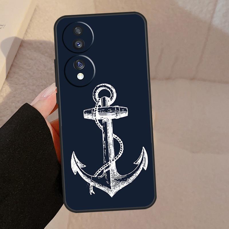 Anchor Sea Beach Case For Honor X9b X9a X8a X7a X6a X6 X7 X8 X9 8X 9X Honor Magic 5 Pro 50 70 90 Lite Cover