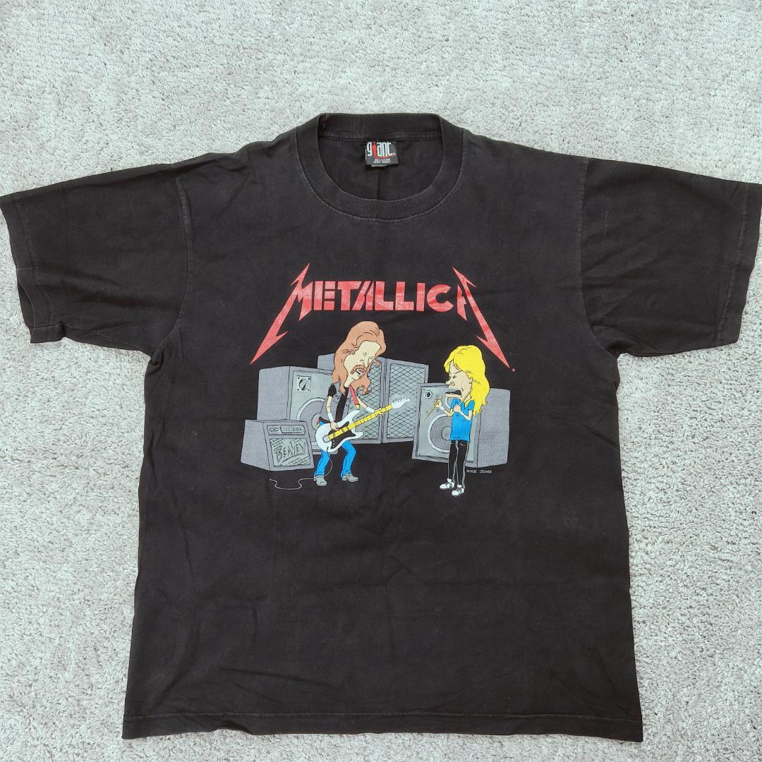 

[USED] Vintage METALLICA x Beavis & Butthead T-shirt giant