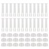12/ 24 PCS Replacement Plastic Pool Joint Pins Rubber Seal for Intex Pool Parts 28270-28273(2.36In) Connect Nail Insertion