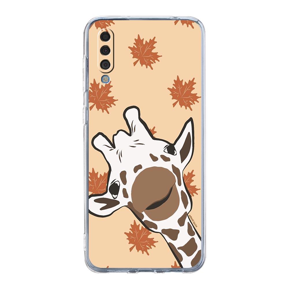 Phone Case For Samsung A16 A14 A12 A22 A32 5G A34 A42 A52 A54 A50 A70 A72 A40 A20E A10S A20S A04S A06 Cover giraffe illustration