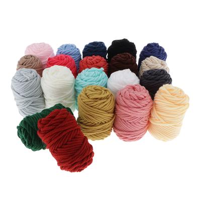 20pcs Cotton Punch Embroidery Yarn Thread Mixed Colors